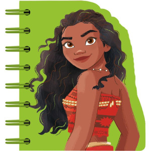 Caderneta Espiral Capa Dura Princesas 60f Recortado-122525-52524