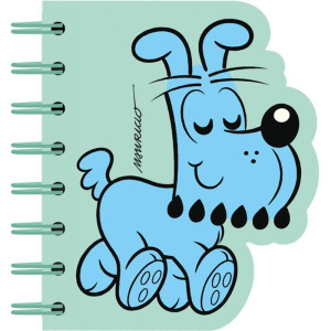 Caderneta Espiral Capa Dura Turma Da Monica 60f Recortado-122528-67779