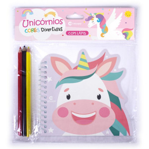 Livro De Atividades Pop Cores Divertidas Com Lapis-122522-42545