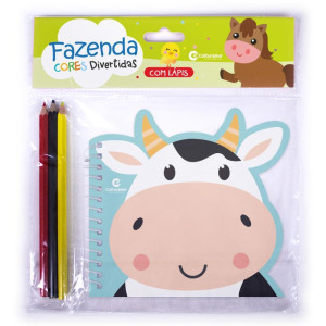 Livro De Atividades Pop Cores Divertidas Com Lapis-122522-46418