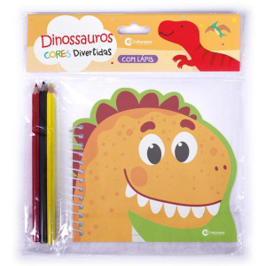 Livro De Atividades Pop Cores Divertidas Com Lapis-122522-60518