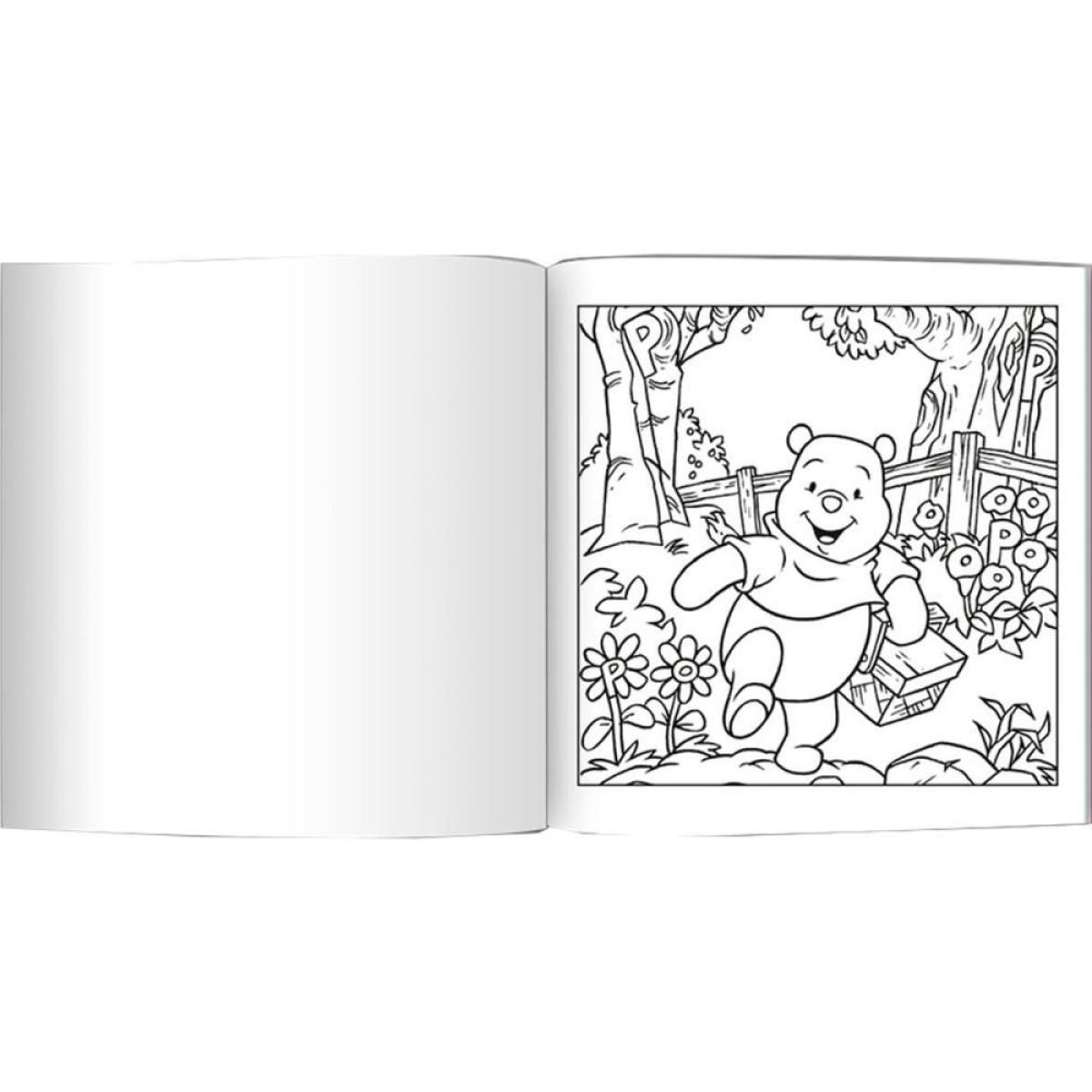 Livro De Colorir Pooh Comfy Relax 36pgs 27x27cm-122523-17874