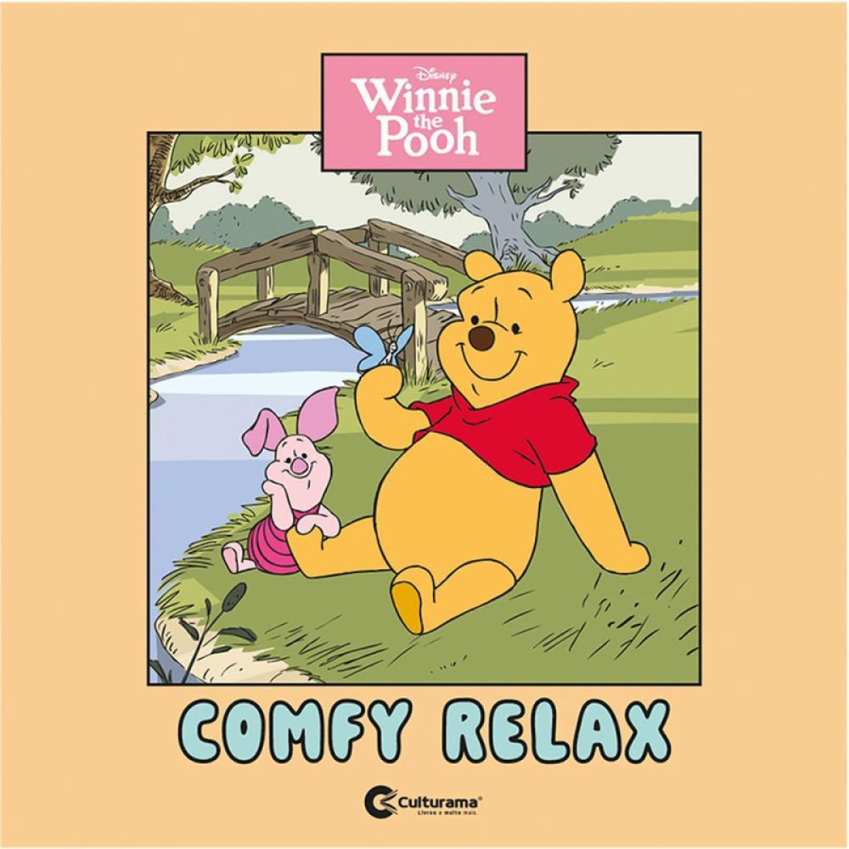 Livro De Colorir Pooh Comfy Relax 36pgs 27x27cm-122523-87219