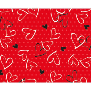 Saco Metalizado 35x55cm Romantico Sortido 35x54cm-122259-99657