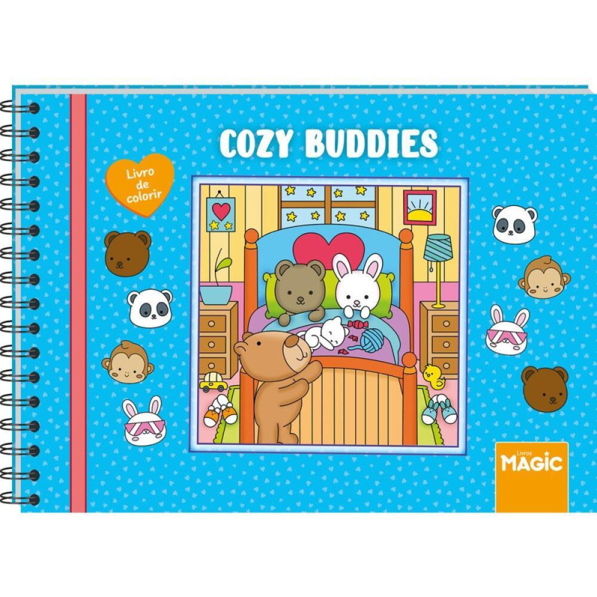 Livro De Colorir Bobbie Goods Cozy Buddies 48pg-122543-82407