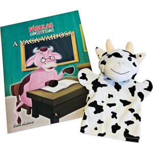 Livro Brinquedo Ilustrado Fantoche A Vaca Vaidosa 16pg-122760-59898