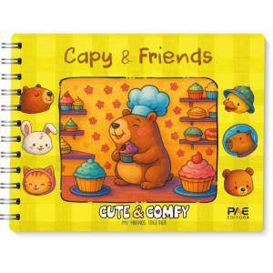 Livro De Colorir Cuty E Comfy Capy E Friends-122748-35258