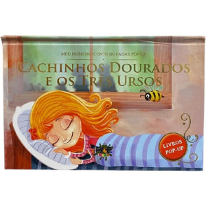 Livro Infantil Ilustrado Pop-up Cachinhos Dourados 10pg