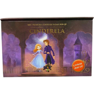 Livro Infantil Ilustrado Pop-up Cinderela 10pg-122757-12010