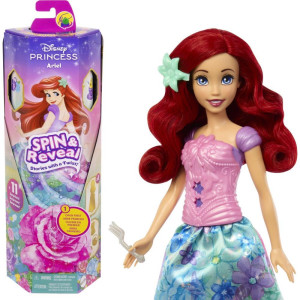 Boneca Disney Princesa Ariel Spin E Reveal-121258-65165