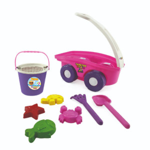 Trator De Brinquedo Praia Grande Rosa