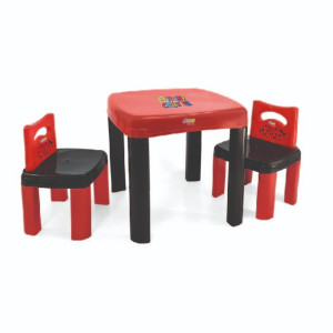 Mesa Poá Redonda Com 2 Cadeiras