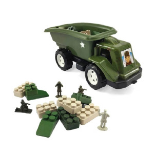 Caminhão Trucão Militar De Brinquedo