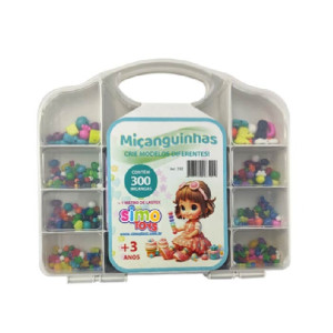 Maleta De Miçangas Com 300 Peças