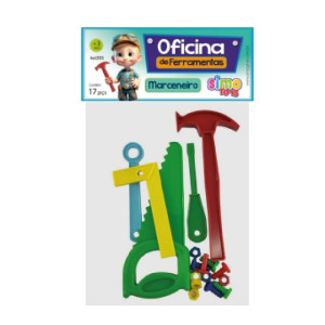Kit De Ferramentas Marceneiro Infantil