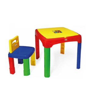 Mesa De Atividades Grande Com 1 Cadeira