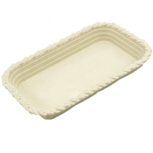 Cesta Retangular Bege Tamanho P