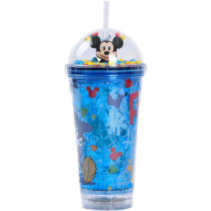 Copo Decorado Mickey C/led/canudo 450ml (s)-119641-73320