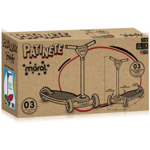 Patinete Spider Man 3 Rodas-122548-87332