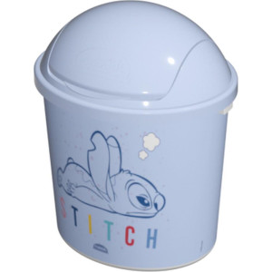 Lixeira Stitch Flip Top 2,6l