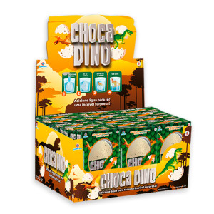 Ovo Surpresa Com Dinossauro Polibrinq Choca Dino An2003 Mundo ...