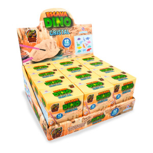 Escava Dino Cristal Polibrinq An2403 Com Brilho E Textura Real...