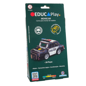 Carrinho Didático Movecar Educaplay Polibrinq Bdm41 Educativo ...