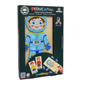 Quebra-cabeça Profissões Educativo Polibrinq Bdm43 Educaplay