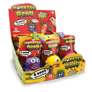Bonecos Monster Gang Polibrinq Bl601 Coleção Criaturas Divertidas