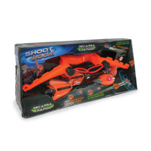 Lançador Shoot Boom Polibrinq Bp011 Brinquedo Divertido Para C...