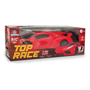 Carrinho De Controle Remoto Polibrinq Top Race Car825 4 Rodas ...
