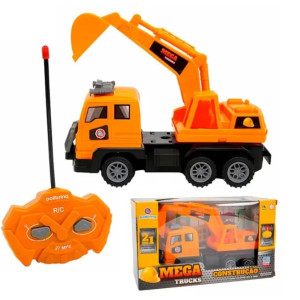 Caminhão De Construção Polibrinq Mega Truck Car832 Brinquedo I...