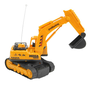 Carrinho Retroescavadeira Controle Remoto Polibrinq Car833 Inf...