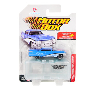 Carrinho Motor Box Polibrinq Car911 Com Case Colecionável