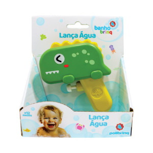 Lança água Infantil Polibrinq Gn011 Sensorial Brinquedo Divertido