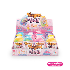 Boneca Viagem Kit Interativo Polibrinq Kb005 Faz De Conta Infa...