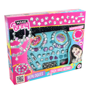 Kit De Berloques Makebrinq Polibrinq Mk27 Para Pulseiras E Col...