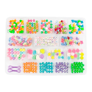 Kit De Miçangas Para Acessórios Polibrinq Mk28 Makebrinq Completo