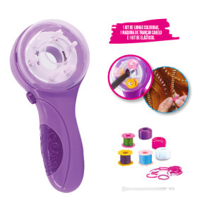 Máquina De Trançar Cabelo Polibrinq Mk52 Automática Infantil M...