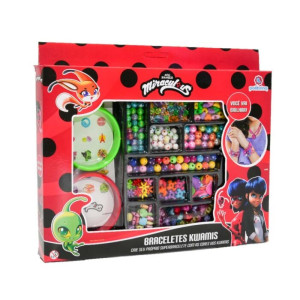 Kit De Miçangas Ladybug Polibrinq Mk-lb29 Para Criar Acessório...