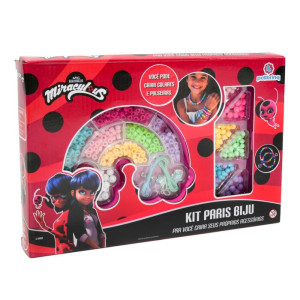 Maleta De Braceletes E Colares Ladybug Polibrinq Mk-lb56 Infantil