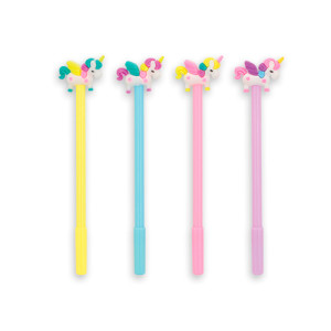 Caneta Click Polibrinq Fly 2024 Estilosa, Retrátil, Schoolbrin...