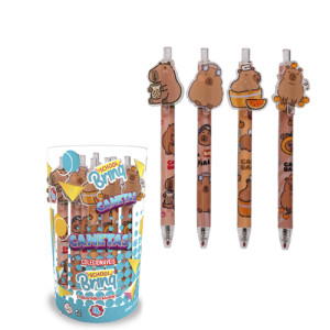Caneta Click Polibrinq Capivara Scb159 – Design Divertido E Pr...