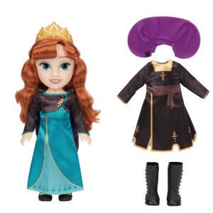 Boneca Disney Frozen Anna C/ Acessórios E Roupinha 38,1cm-BR1931-89211