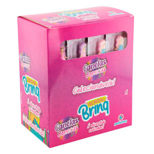 Caneta Click Divertida Boneca Polibrinq Scb45 Para Escritório ...