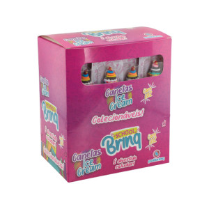 Caneta Click Divertida Sorvete Polibrinq Scb79 – Design Criativo