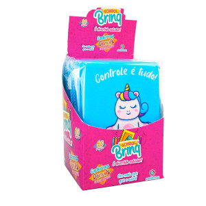 Caderno Donuts Divertido Polibrinq Scb95 96 Folhas Capa Dura