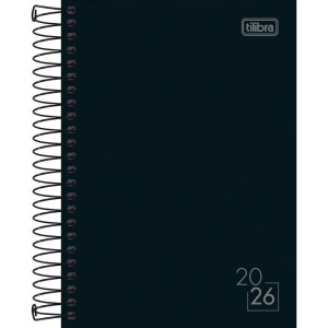 Agenda 2026 Spice Preta Cd Esp 160f129x187