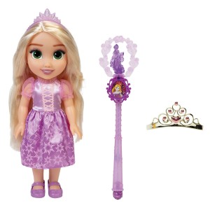 Boneca Princesas Disney Rapunzel C/ Varinha E Tiara 38,1cm-BR1928-88114