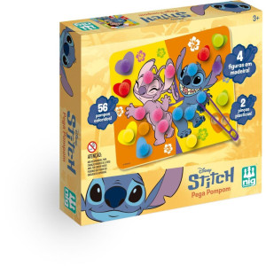 Brinquedo Educativo Stitch Pega Pompom